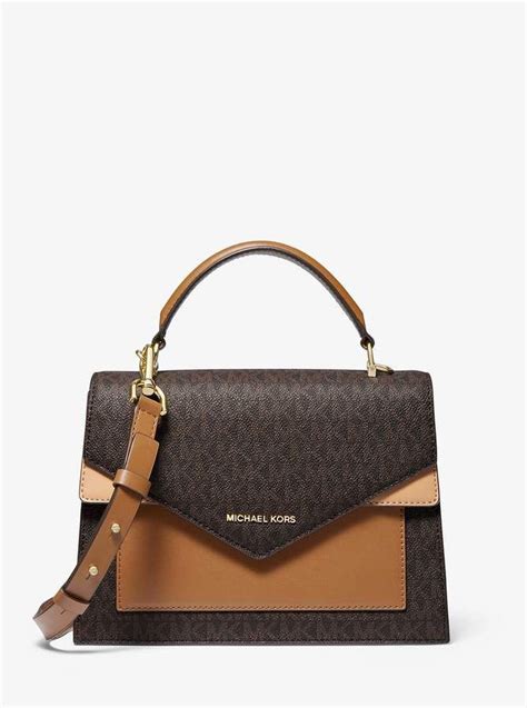 michael kors ludlow tasche|Ludlow Medium Logo and Leather Satchel .